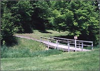 Beginning of nature trail at Regional Park