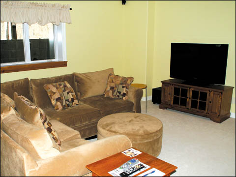 Basement TV Room