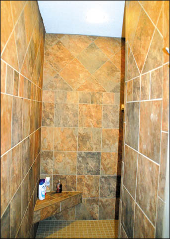 Walk-in shower