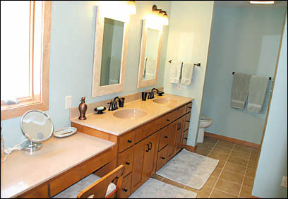 Master bathroom