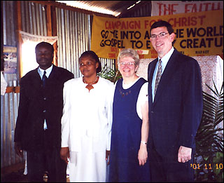 Pastor Gabriel Owino Muga & Pastor Rich Hubert with wives