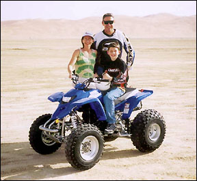 Family In Desert