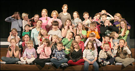 Cast of mini-theater