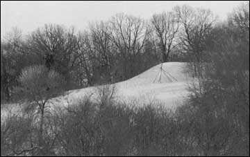 Indian burial mounds