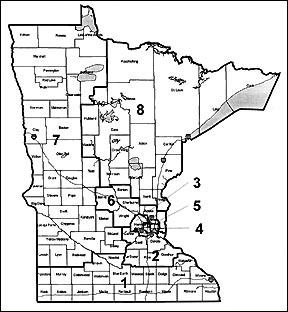 MN Congressional Districts