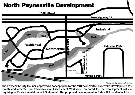 North Paynesville Development map