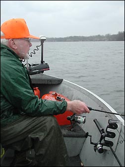 Glenn Bennett fishing