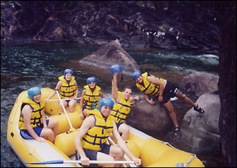 White water rafting