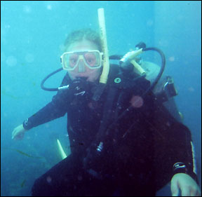 Scuba diving