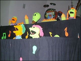 Puppet show at Nordland Lutheran Church