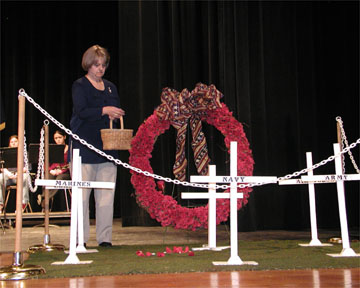 Paynesville honoring of the war dead