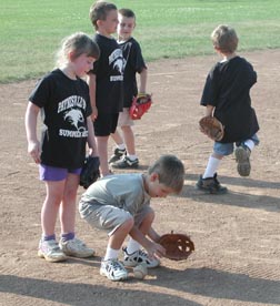 Picking up the ball