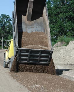 Dumping Gravel