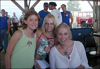 Signing autographs