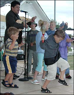 Spanish music and dancing