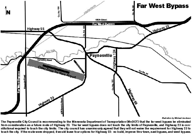 Far West Bypass Map