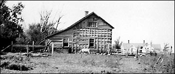 Log barn