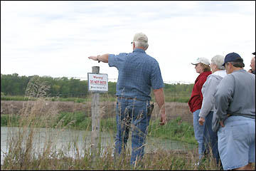 Rice Lake Assoc. tours farm