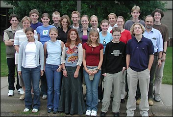 Studens and teachers from Ulm, Germany