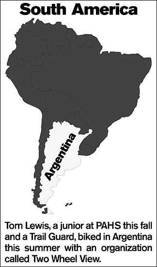 argentinian map