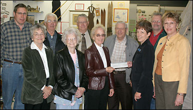 Bank of West donation to museum