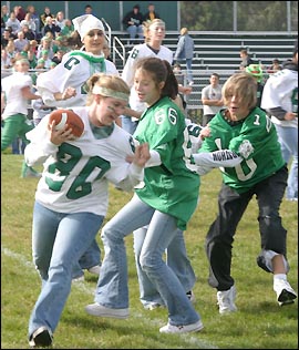 Powder puff football