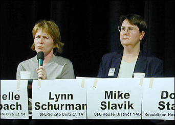 Sen. Michelle Fishbach & Lynn Schurman