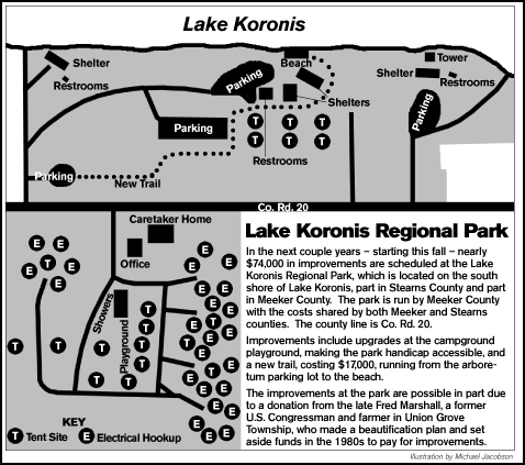 Regional park map