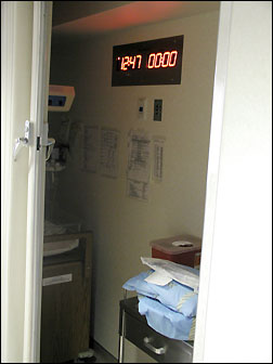 PAHCS birthing suite door