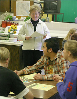 Karen Odberg teaching