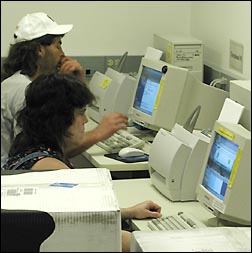 Library computers