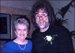 Esther Morgan and her son Dennis