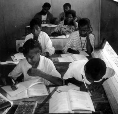 PNG classroom