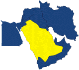 Map of Saudi Arabiz
