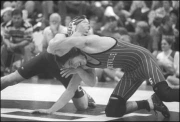 Jeremy Sogge wrestling