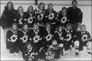 Girls' hockey team wins tourney
