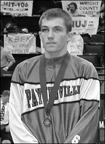 Jeremy Sogge with medal