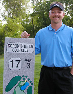 Ron Fuchs records second hole in one.
