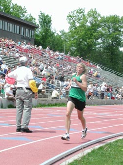 Jen Hess running