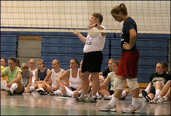 vball coach