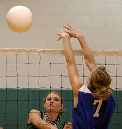 Volleyball hitting