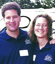 Steve Peterson and Mary Wilkins