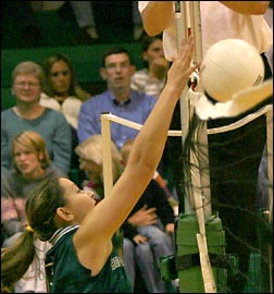 volleyball blocking