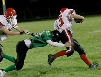 Tackling the opponent