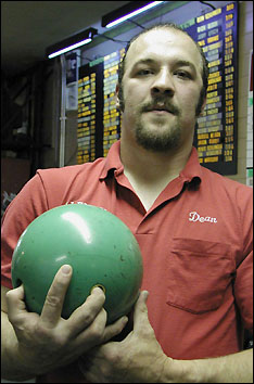 Dean Schlangen bowls perfect game