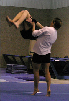 flipping for gymnastics