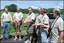 Ribbon cutting