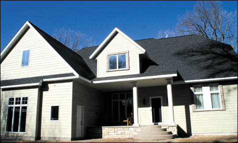 Masons home outside