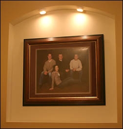 Family picture alcove