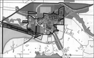 map of comprehensive plan